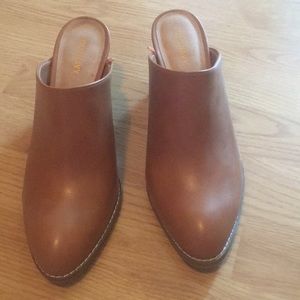 NWOT heeled mules from Old Navy